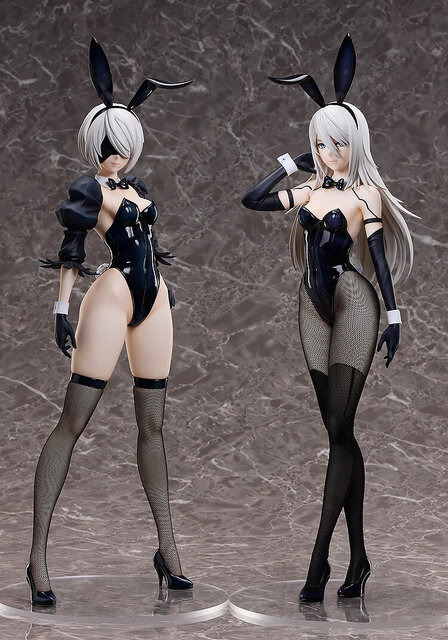 ※予約受付中の「2B（ヨルハ二号B型）バニーVer.」（別売）と合わせて飾るのも一興です。
