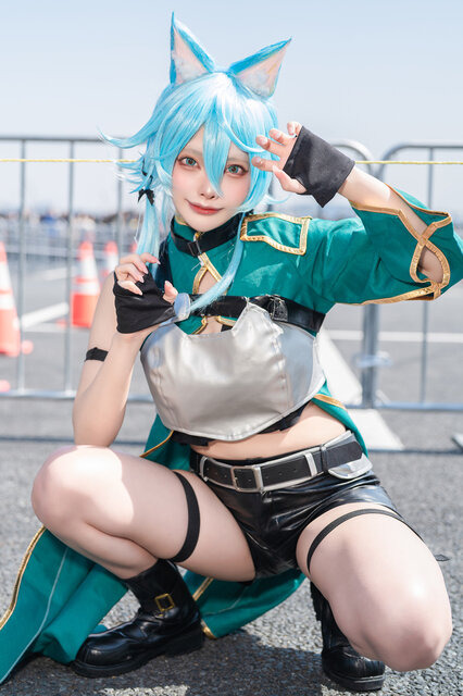 シノン「ソードアート・オンライン」／水羽えと（X：@Etocha_cos）