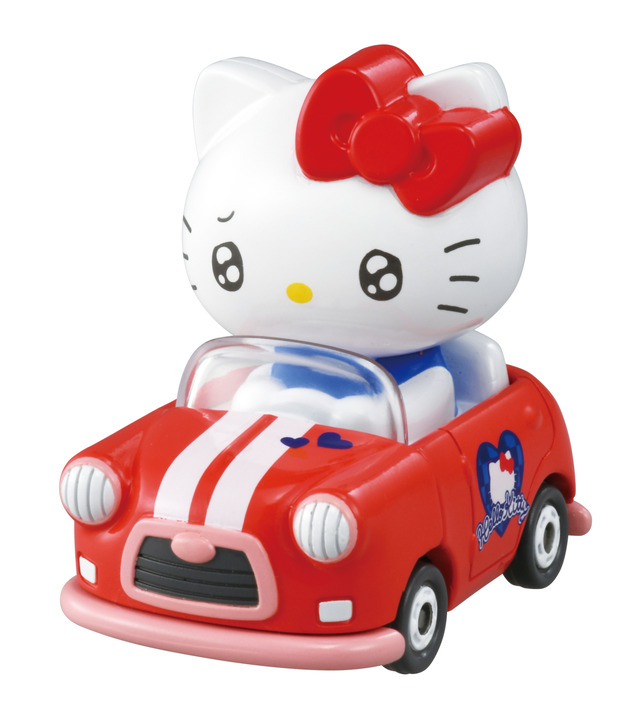 タカラトミー「TOMICA TUNES SANRIO CHARACTERS Vol.1 ハローキティ」（C）TOMY（C）2025 SANRIO CO., LTD. APPROVAL NO.L655765
