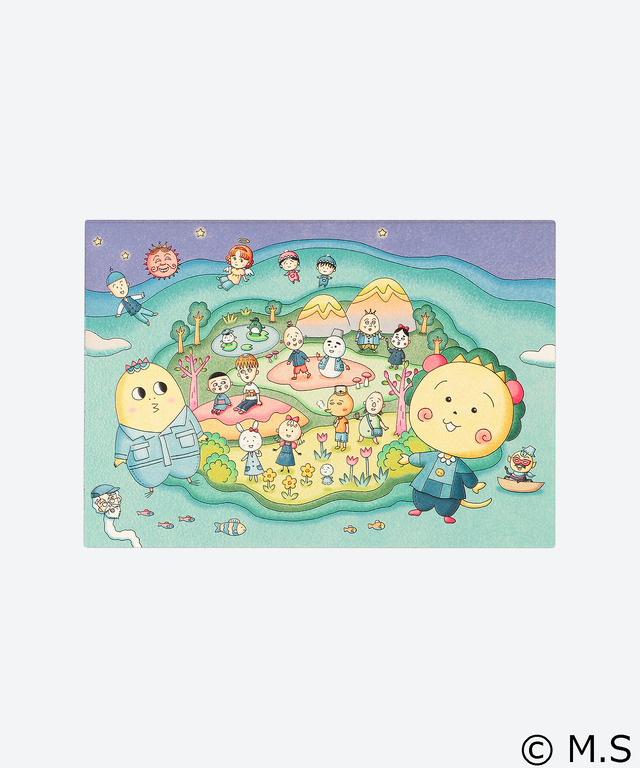 コジコジ × 伊勢丹新宿店「＜ペノン＞ウッドポストカード」（C）さくらももこ