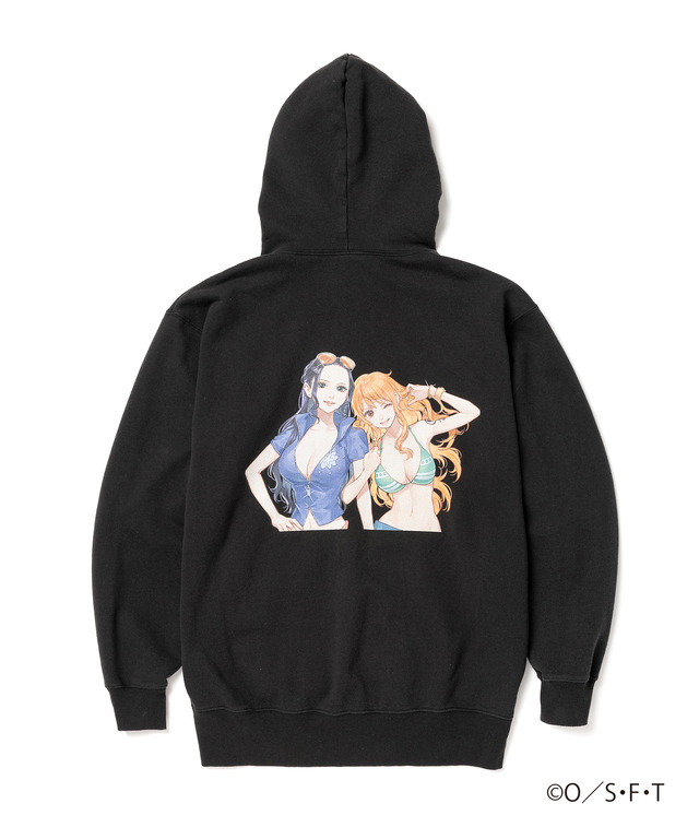 「ONE PIECE × ZOZOTOWN　ZIPUP HOODIE　ナミ＆ロビン」（C）O／S・F・T