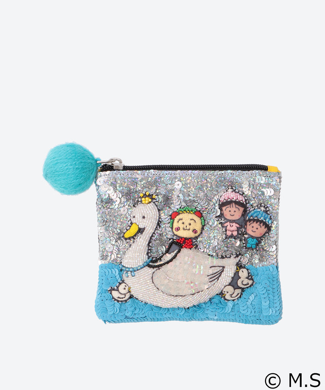 コジコジ × 伊勢丹新宿店「＜タマオワールド＞ポーチ」（C）さくらももこ