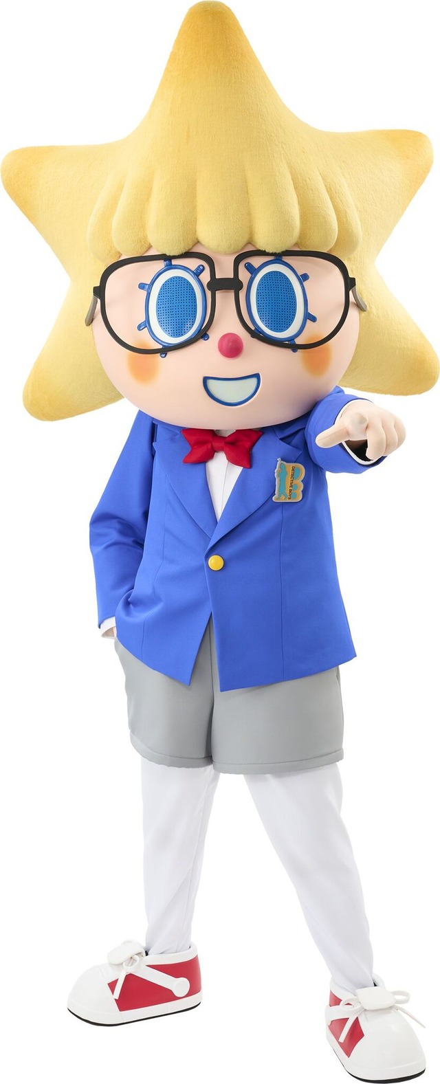 限定コスチュームを着たソラカラちゃんグリーティング