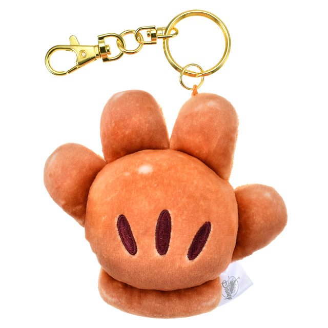 ディズニーストア「ミッキー ぬいぐるみキーホルダー・キーチェーン クリームパン MICKEY'S BAKERY」（C）Disney