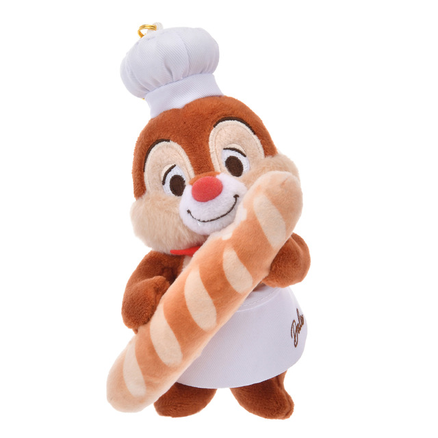 ディズニーストア「デール ぬいぐるみキーホルダー・キーチェーン MICKEY'S BAKERY」（C）Disney