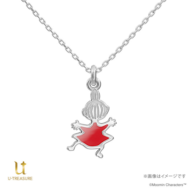「“Back-style Little My” ネックレス」プラチナ950（C）Moomin characters(TM) / Rights &amp; Brands Asia