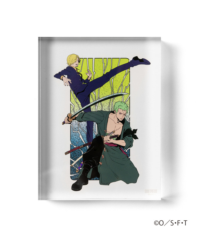 「ONE PIECE × ZOZOTOWN　ACRYLIC BLOCK STAND」（C）O／S・F・T