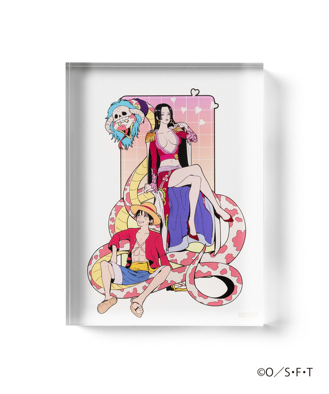 「ONE PIECE × ZOZOTOWN　ACRYLIC BLOCK STAND」（C）O／S・F・T