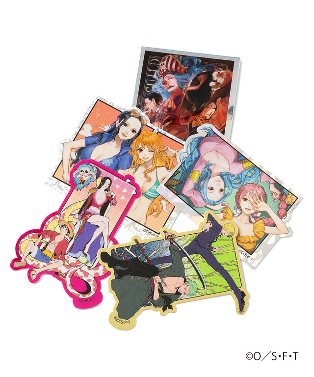 「ONE PIECE × ZOZOTOWN　STICKER SET」（C）O／S・F・T