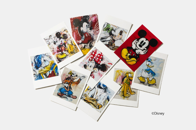 「YUKIMASA IDA “ONLY TIME WILL TELL” POP UP SHOP POWERED BY ZOZOVILLA」ポストカード 全12種:250円（C）Disney（C）IDA Studio Inc.