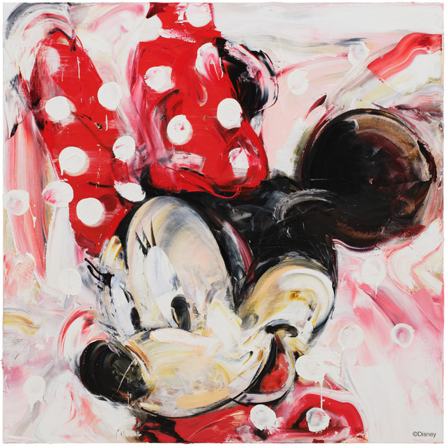 Only Time Will Tell -Minnie Mouse- 162×162cm, Oil on canvas（C）Disney（C）IDA Studio Inc.