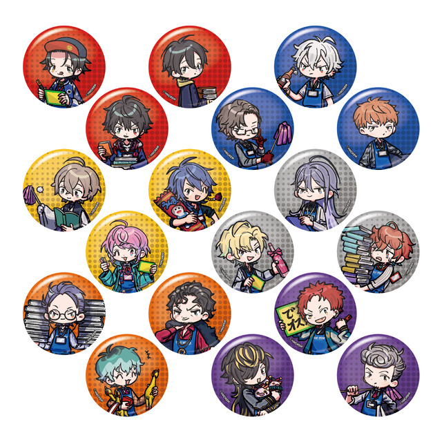 『ヒプノシスマイク -Division Rap Battle-』缶バッジ（C）ヒプノシスマイク -Division Rap Battle- Movie