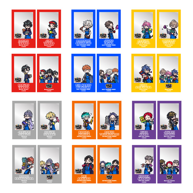 『ヒプノシスマイク -Division Rap Battle-』クリアカード2枚セット（C）ヒプノシスマイク -Division Rap Battle- Movie