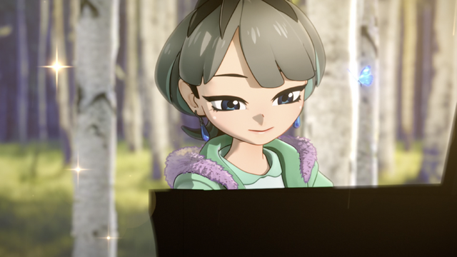 アニメ『未ル わたしのみらい』場面写真