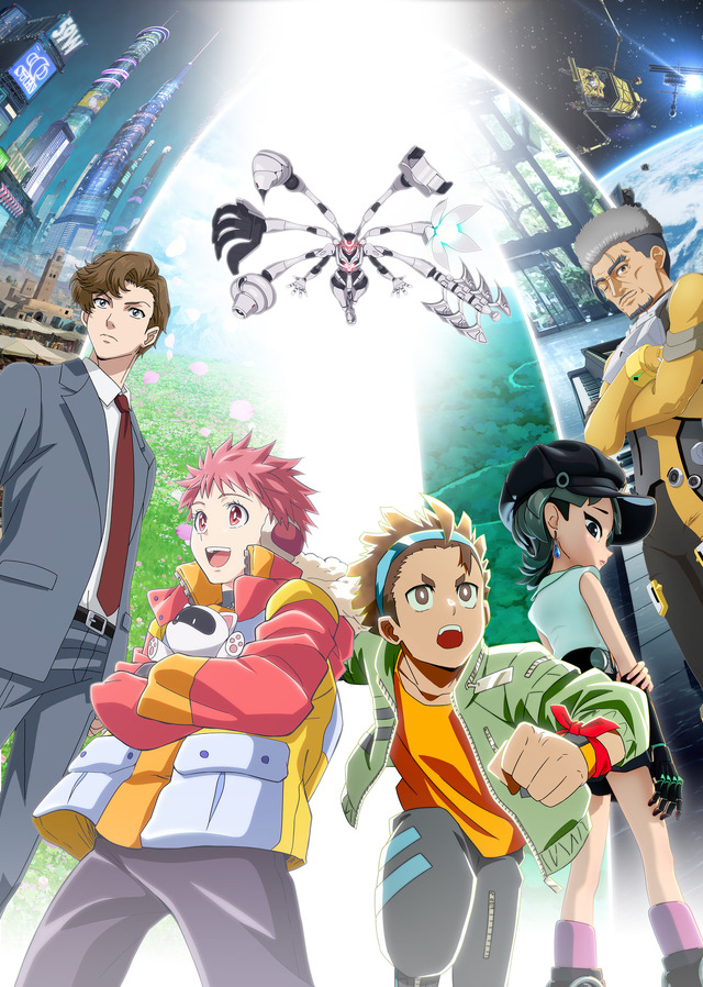 アニメ『未ル わたしのみらい』キービジュアル