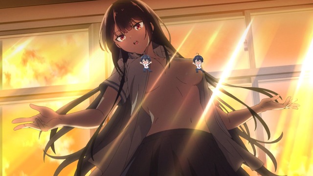 春アニメ『履いてください、鷹峰さん』第1話先行場面カット