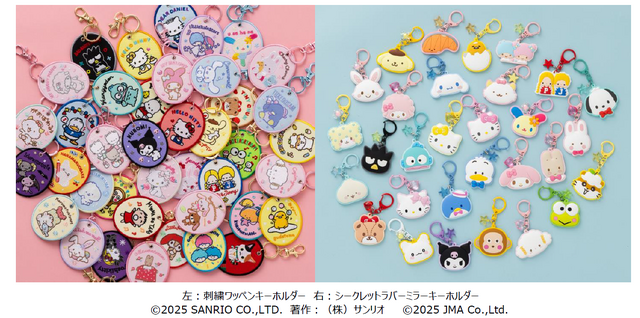「2025年サンリオキャラクター大賞」記念アイテムが登場（C）2025 SANRIO CO.,LTD.（C）2025 JMA Co.,Ltd.