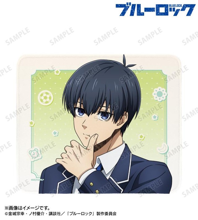 TVアニメ『ブルーロック』「描き下ろし 潔 世一 モーニングルーティンver. マウスパッド」（C）金城宗幸・ノ村優介・講談社／「ブルーロック」製作委員会