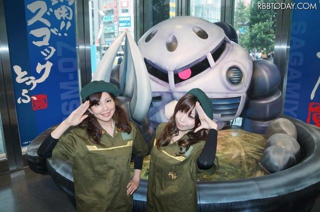 ズゴックのモビルスーツにジオン兵も登場