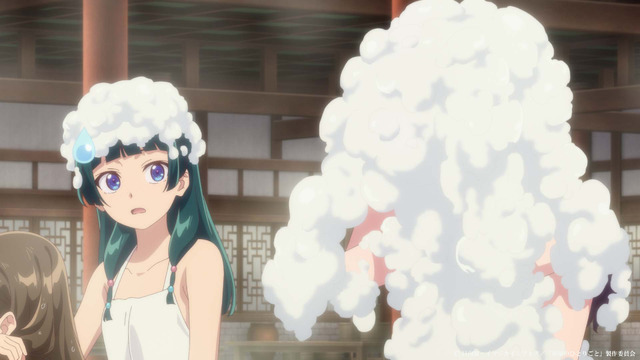 『薬屋のひとりごと』第37話「湯殿」先行場面カット