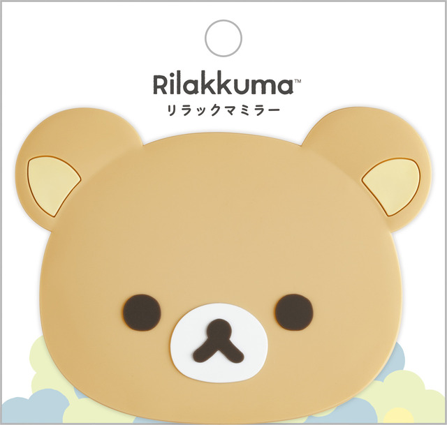 「リラックマ『BASIC RILAKKUMA Flower』リラックマミラー」（C）2025 SAN-X CO., LTD. ALL RIGHTS RESERVED.