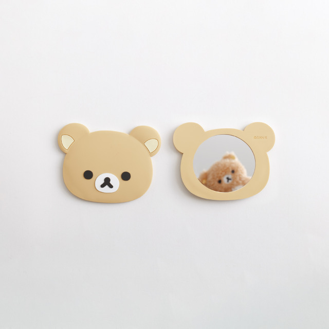 「リラックマ『BASIC RILAKKUMA Flower』リラックマミラー」（C）2025 SAN-X CO., LTD. ALL RIGHTS RESERVED.