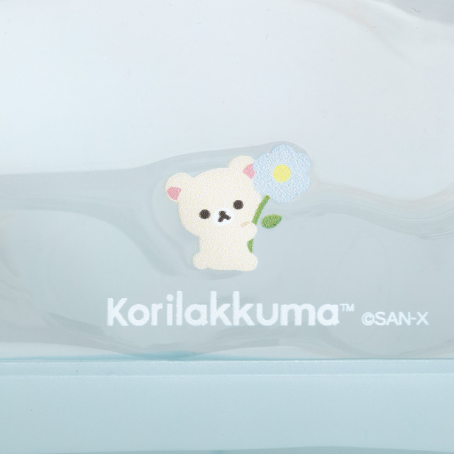 「リラックマ『BASIC RILAKKUMA Flower』ボトルポーチセット コリラックマ」（C）2025 SAN-X CO., LTD. ALL RIGHTS RESERVED.