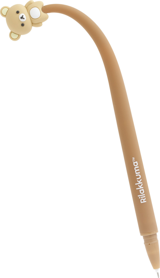 「リラックマ『BASIC RILAKKUMA Flower』くねくねボールペン リラックマ」（C）2025 SAN-X CO., LTD. ALL RIGHTS RESERVED.