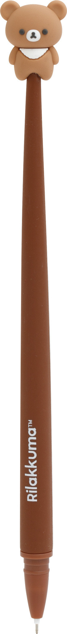 「リラックマ『BASIC RILAKKUMA Flower』くねくねボールペン チャイロイコグマ」（C）2025 SAN-X CO., LTD. ALL RIGHTS RESERVED.