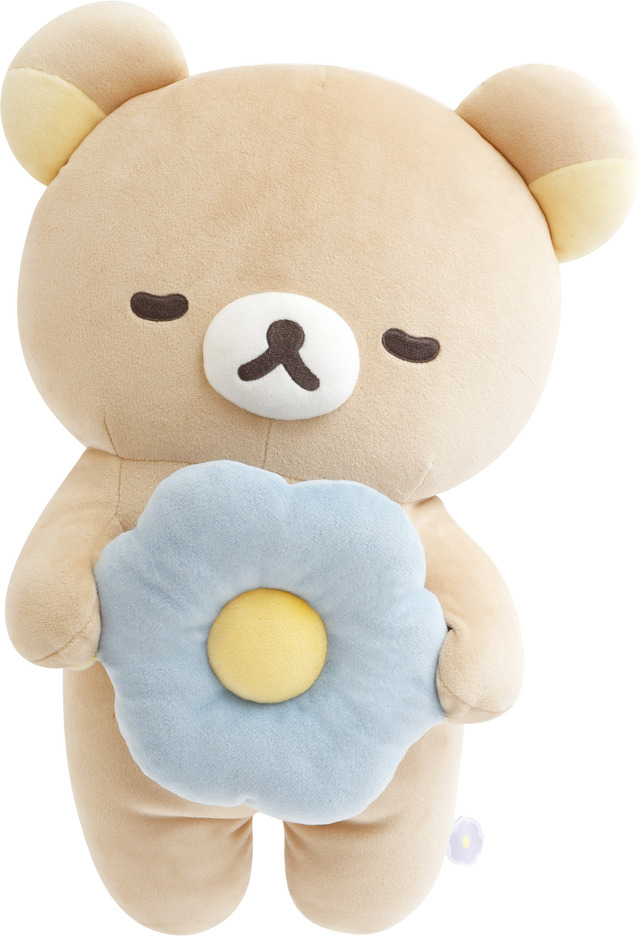 「リラックマ『BASIC RILAKKUMA Flower』リラックマクッション」（C）2025 SAN-X CO., LTD. ALL RIGHTS RESERVED.