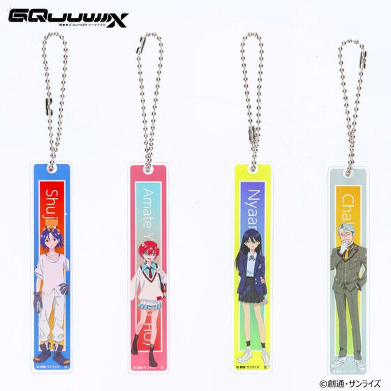 機動戦士Gundam GQuuuuuuX キャラクターイラスト ルームキー風アクリルチャーム（C）創通・サンライズ