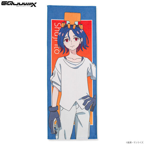 機動戦士Gundam GQuuuuuuX キャラクターイラスト フェイスタオル（C）創通・サンライズ