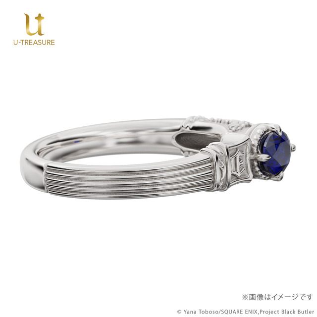 TVアニメ『黒執事 -寄宿学校編-』「シエル イニシャルリング（シルバー925）」（C）Yana Toboso/SQUARE ENIX,Project Black Butler