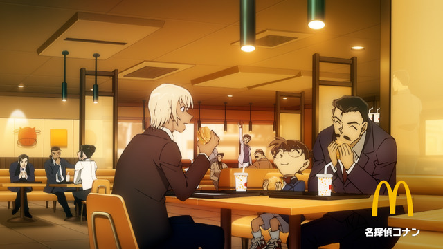 ごはんチキンタツタ「名探偵コナン 夕景の御馳走」篇 15秒　メインビジュアル