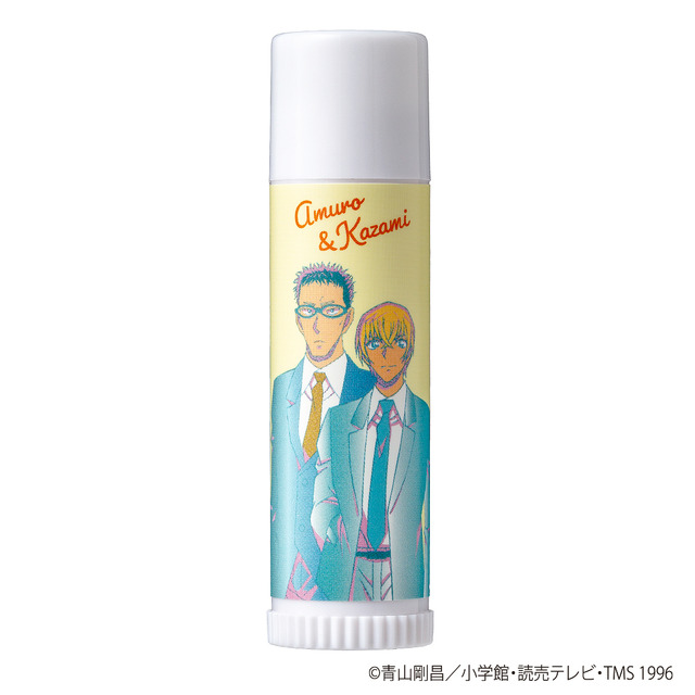 『Lovisia 名探偵コナンリップクリーム＆リップスタンド セット』各1,870円（税込）