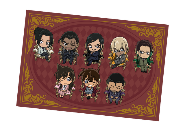 ナムコ限定特典「オリジナルポストカード」（C）青山剛昌／小学館・読売テレビ・TMS 1996（C）Bandai Namco Amusement Inc.