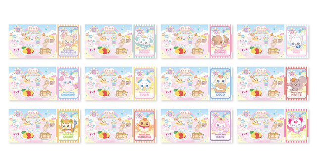 「ぷちきゅあはじめてかふぇ」事前予約来場特典の「チケット風ステッカー」（C）ぷちきゅあぱーとなーず