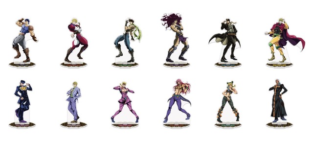 THE★JOJO WORLD アクリルスタンド（螺旋階段）(全12種)価格：各1,800円
