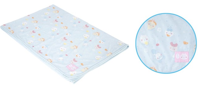 『ちいかわ』「ひんやりシングルサイズブランケット（フルーツポンチ）」（C）nagano / chiikawa committee