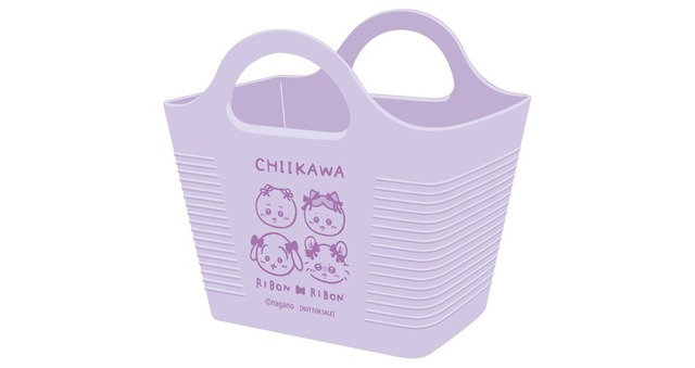 ちいかわらんど 新宿店の購入特典「ミニバスケット」（C）nagano