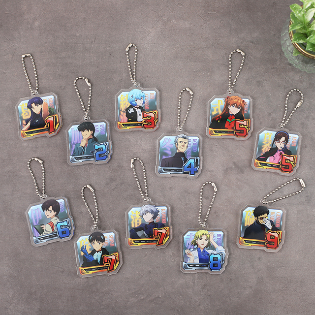 『Pゴジラ対エヴァンゲリオンセカンドインパクトG』グッズ「アクリルキーホルダー（通常図柄）」TM＆（C）TOHO CO., LTD.（C）カラー