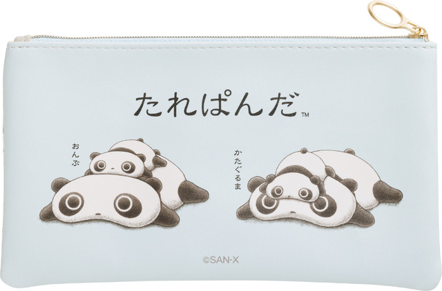 サンエックスキャラクターズ「クリアペンポーチ たれぱんだ」（C）2025 SAN-X CO., LTD. ALL RIGHTS RESERVED.