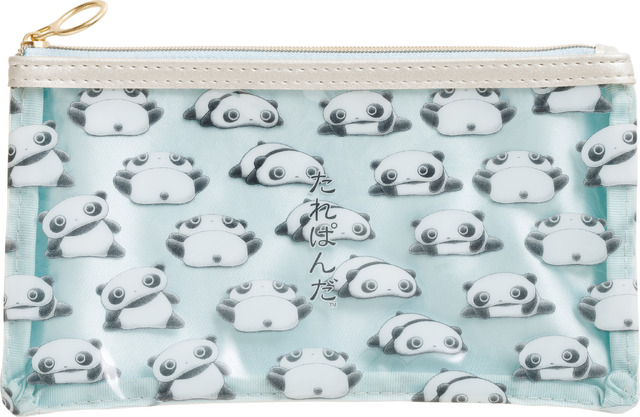 サンエックスキャラクターズ「クリアペンポーチ たれぱんだ」（C）2025 SAN-X CO., LTD. ALL RIGHTS RESERVED.