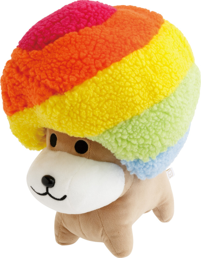 サンエックスキャラクターズ「ぎゅーっとぬいぐるみ アフロ犬」（C）2025 SAN-X CO., LTD. ALL RIGHTS RESERVED.