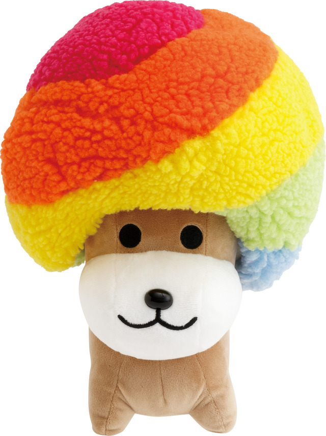 サンエックスキャラクターズ「ぎゅーっとぬいぐるみ アフロ犬」（C）2025 SAN-X CO., LTD. ALL RIGHTS RESERVED.