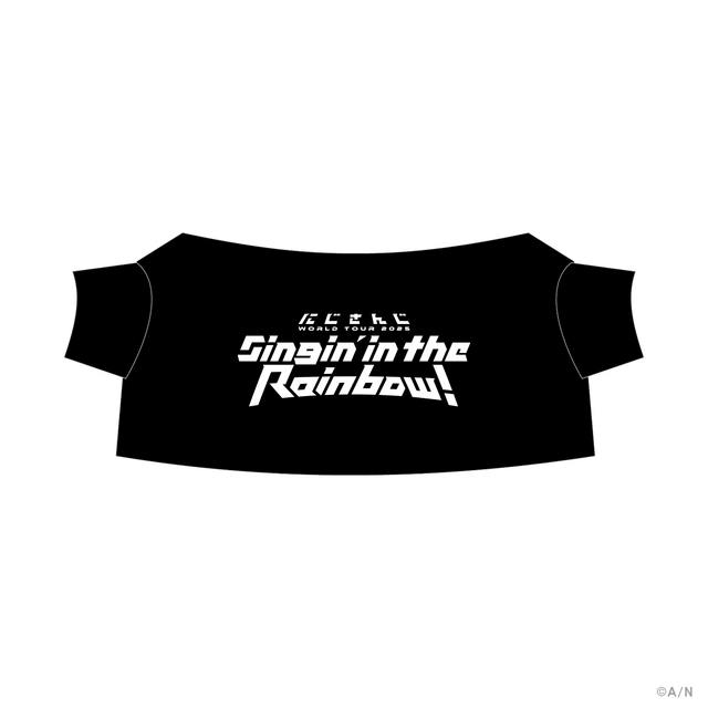 「にじさんじ WORLD TOUR 2025 Singin’ in the Rainbow！」にじぱぺTシャツ