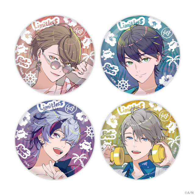 「ROF-MAO 2nd LIVE - Limitless」ホログラム缶バッジ