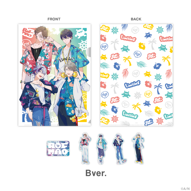 「ROF-MAO 2nd LIVE - Limitless」クリアファイル＆オーロラステッカーセット