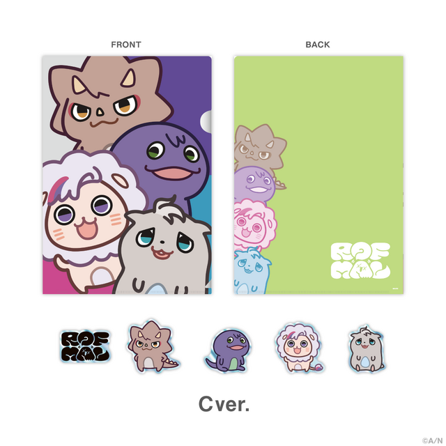 「ROF-MAO 2nd LIVE - Limitless」クリアファイル＆オーロラステッカーセット