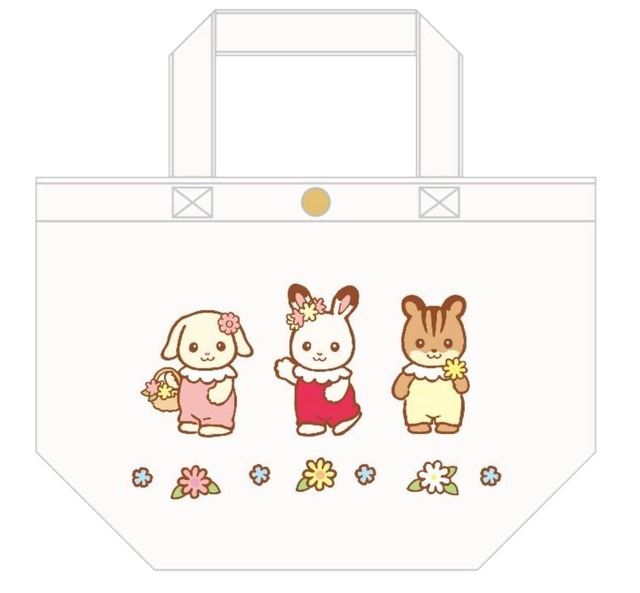 サガラ刺繍ランチトートバッグ